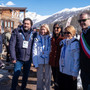 Special Olympics: primo giorno di dimostrazioni sulle nevi di Bardonecchia con Usha Vance