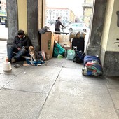 Emergenza clochard in corso Vittorio