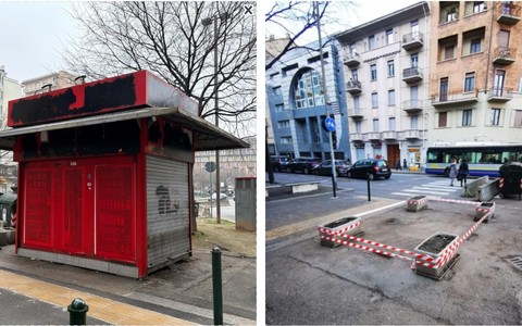 Addio al chiosco abbandonato di piazza Carducci