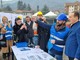 Cirio si informa sul cantiere