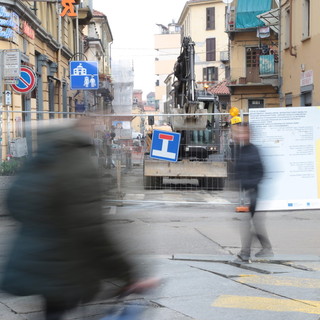 Cantiere stradale e lavori di riqualificazione