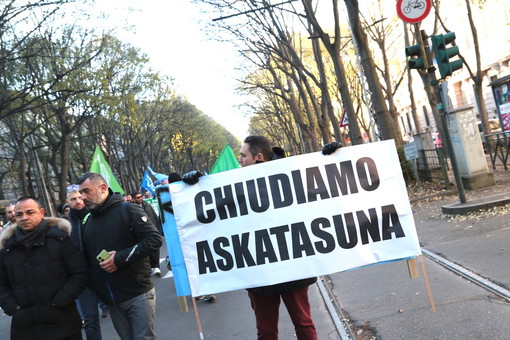 manifestazione sindacale forze dell'ordine