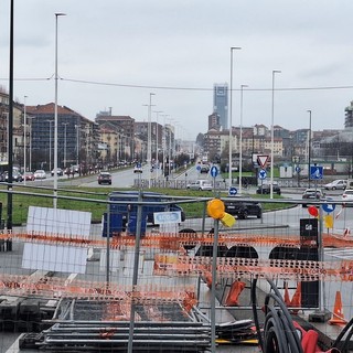 Ecco i primi cantieri in piazza Baldissera