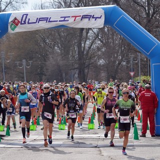 Corsa podistica e ciclismo nel &quot;Duathlon sprint - Città di Santena&quot;