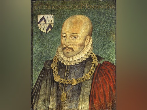 Lo scrittore Michel De Montaigne