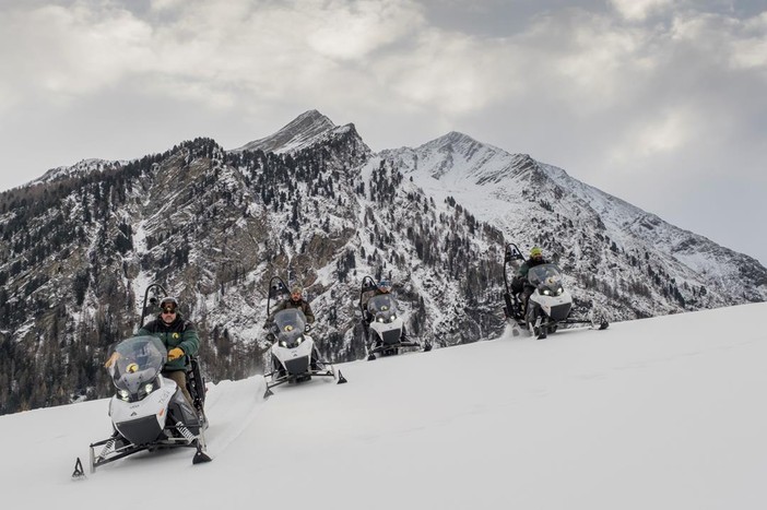 Parco Nazionale Gran Paradiso: in dotazione al Corpo di Sorveglianza quattro Motoslitte Elettriche