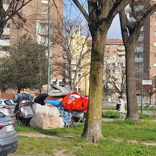 Ex bocciofila &quot;Il mio giardino&quot; occupata da nomadi e sgomberata dopo poche ore