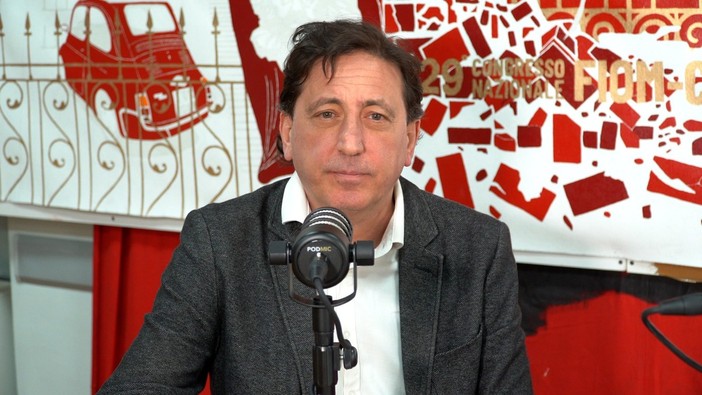 Edi Lazzi, segretario generale della Fiom Cgil Torino