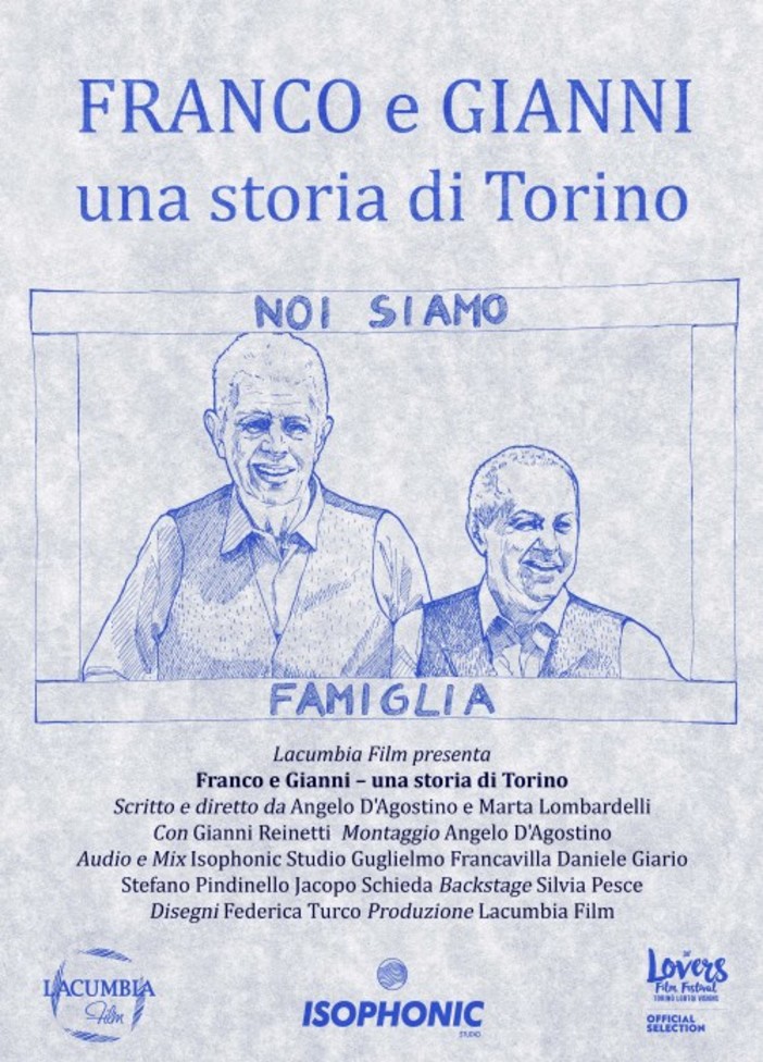 Dopo il libro anche il film: domenica 28 arriva il documentario su Franco e Gianni