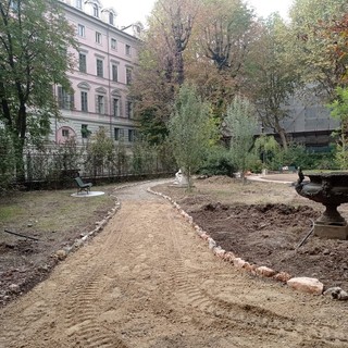 Giardino di Palazzo Cisterna: in dirittura di arrivo i lavori di valorizzazione