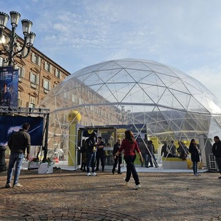 Una immagine della inaugurazione di Casa Tennis Atp Finals 2024