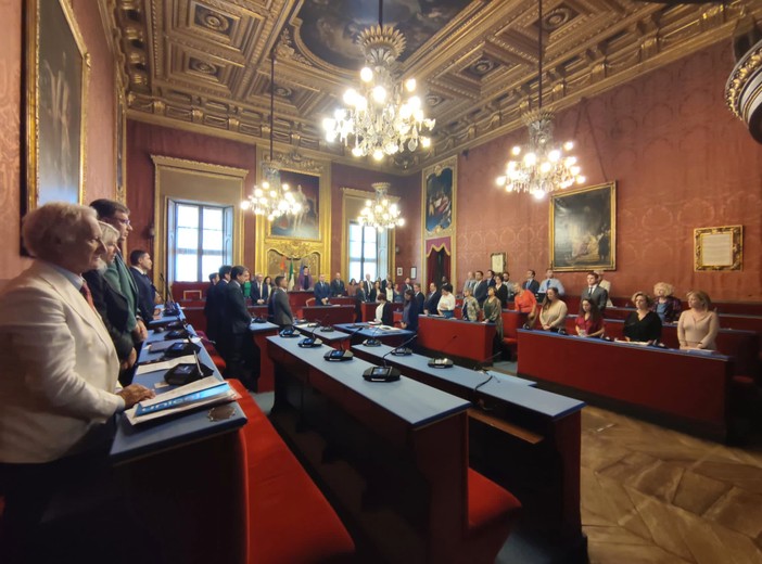 Un minuto di silenzio in Sala Rossa per Gaetano Renda (foto d'archivio)