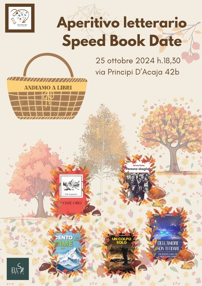 Penultimo appuntamento del 2024 per lo Speed Book Date