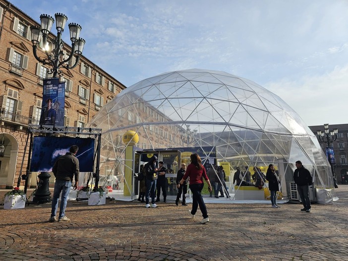 Una immagine della inaugurazione di Casa Tennis Atp Finals 2024