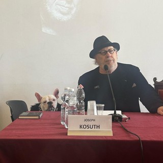 Diploma ad honorem per Joseph Kosuth