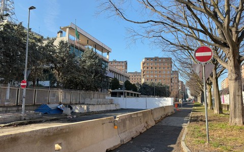 Disagi tra Filadelfia e Lingotto per la chiusura del controviale di corso Giambone