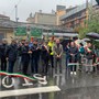 L’inaugurazione della ‘piazzetta alpini’ Emilio Tourn a Luserna San Giovanni