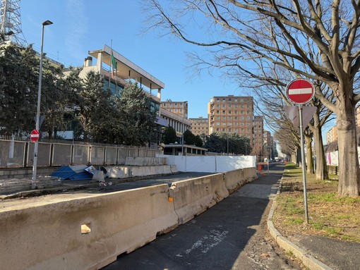 Disagi tra Filadelfia e Lingotto per la chiusura del controviale di corso Giambone