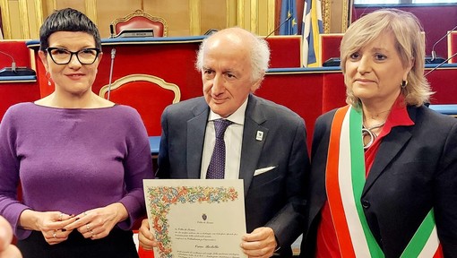 Oscar Bertetto riceve la cittadinanza onoraria di Torino