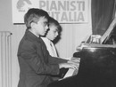 Contino e Mossotti al pianoforte nel 1970