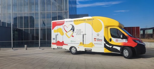 Ecco la Plasmamobile: girerà il Piemonte per raccogliere il sangue dei donatori