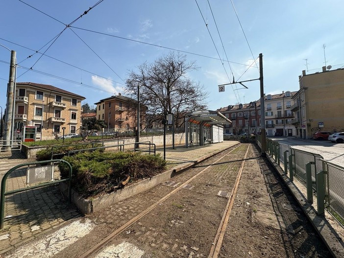 Piazza Hermada aspetta il ritorno del tram