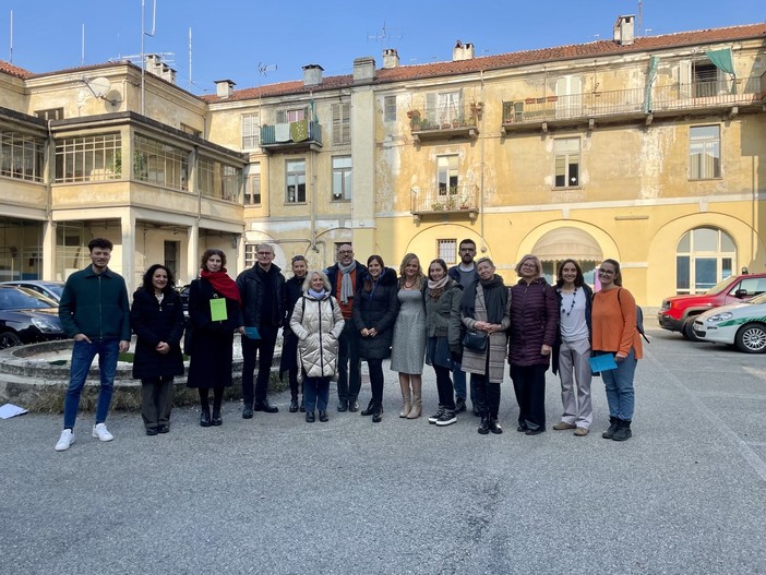 La visita a Pinerolo lo scorso novembre