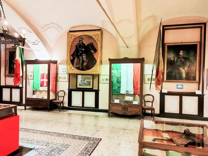 L’allestimento al Museo della Cavalleria