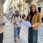 La protesta delle mamme dei detenuti di fronte a Palazzo Lascaris