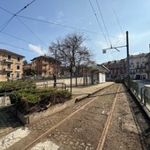 Piazza Hermada aspetta il ritorno del tram