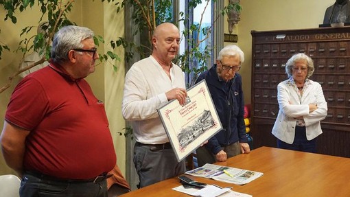 Da sinistra Andrea Balbo, Maurizio Trombotto, Franco Carminati e Margherita Drago (foto di Remo Caffaro)