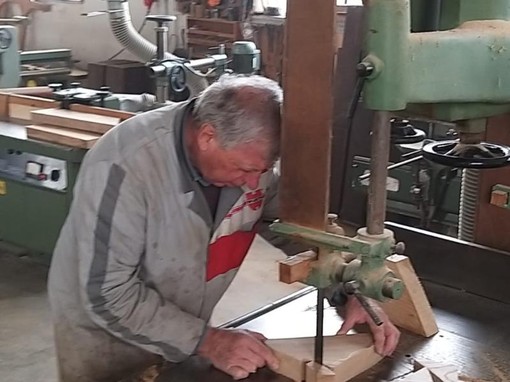 ‘Piercarlo’ Nicolino in laboratorio