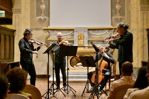 Il concerto del Voxonus Quartet al Collegio Einaudi