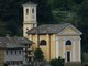 Vista sul tempio valdese con il campanile con l’orologio, che ha ripreso a segnare il tempo (foto di Levi Rivoira)