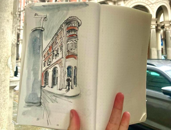 Precettoria di Sant’Antonio di Ranverso: doppio appuntamento con il disegno dal vivo con Urban Sketchers e Francesca Moscardo