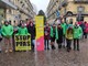 Inquinamento nelle acque piemontesi, sit in di protesta di Greenpeace