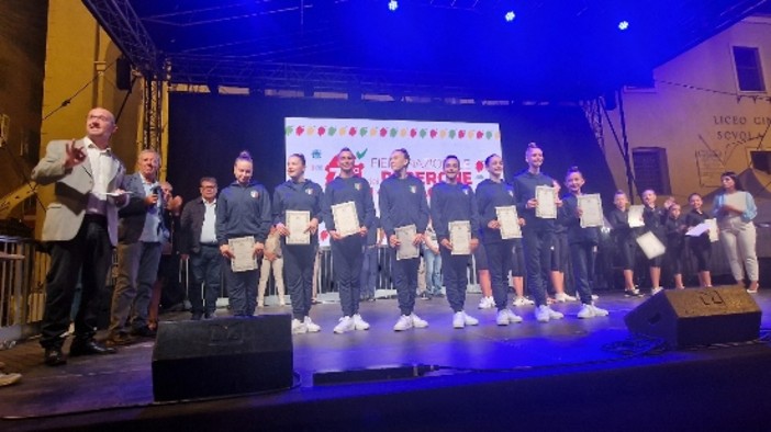 Alla Fiera del Peperone lo sport protagonista: premiati gli atleti di Carmagnola