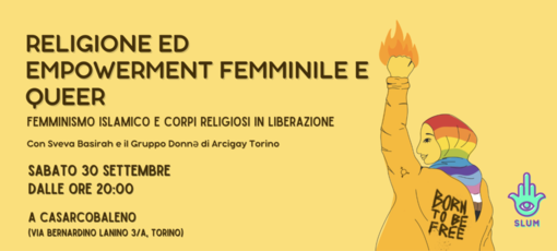 Femminismo islamico e corpi religiosi in liberazione: sabato l’evento contro le discriminazioni