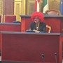 Silvio Viale vestito da clown