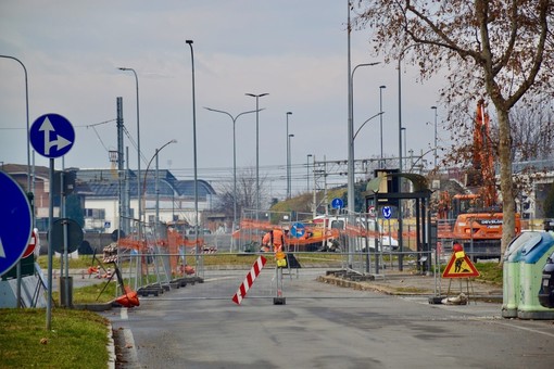 Lavori (Italgas) in corso a Grugliasco (foto di archivio)