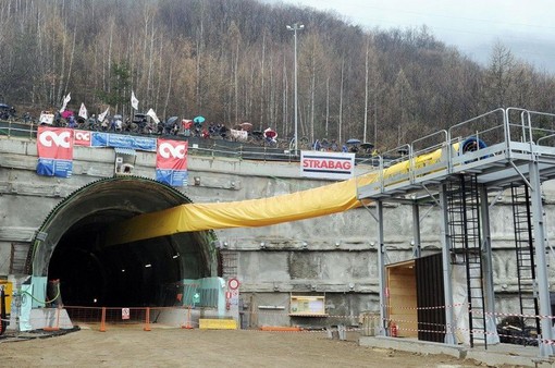 Cantieri sulla Torino-Lione (foto d'archivio)