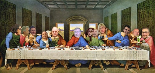 Una rivisitazione dell'Ultima Cena di Leonardo Da Vinci