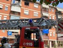 Alloggio in fiamme a San Mauro: due persone ustionate