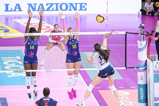 Volley, la Reale Mutua Fenera Chieri ’76 cede a Scandicci