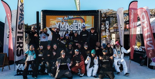 A Bardonecchia la terza tappa del 105XMasters Winter Tour