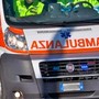 Soccorsi per un incidente sulla strada statale 565