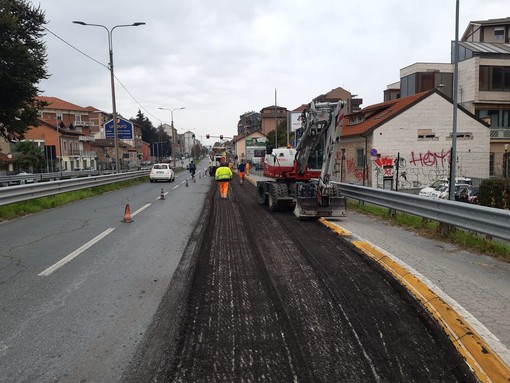 Asfaltatura strade, manutenzioni e lavori in corso a Collegno