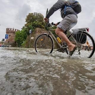 Immagine dell'alluvione in Emilia Romagna