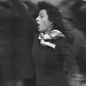 Anna Magnani in una scena di &quot;Roma Città Aperta&quot;