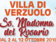 Fino al 12 ottobre si festeggia alla Villa di Verzuolo (CN)